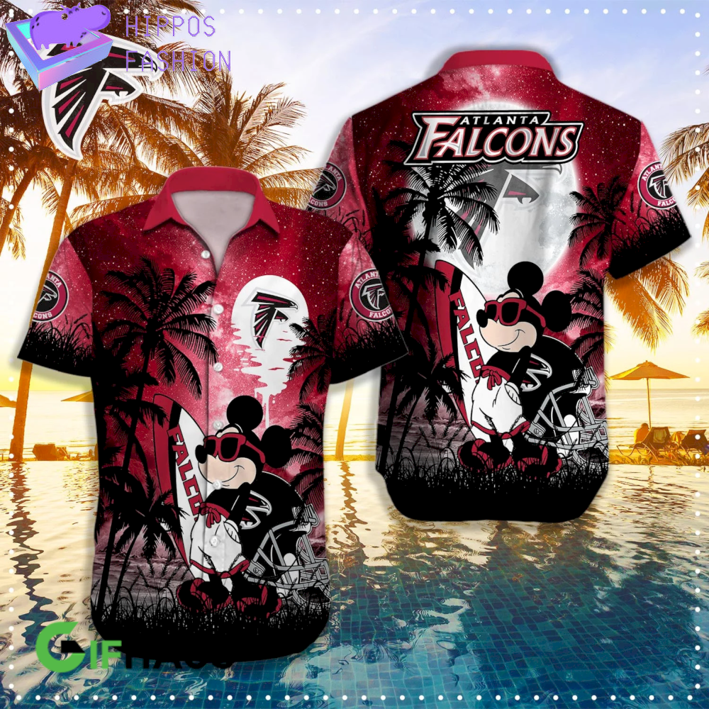 Atlanta Falcons Mickey Hawaiian Shirt