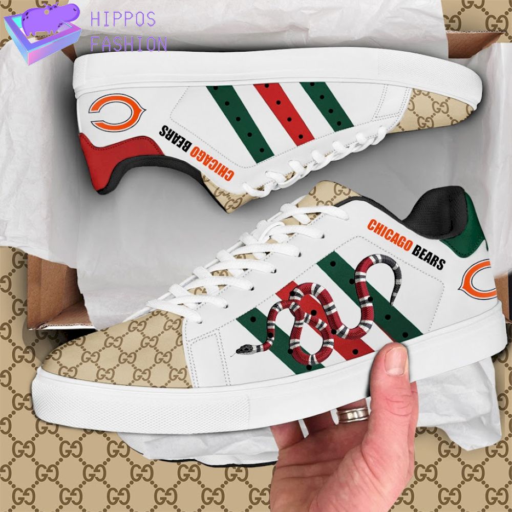 Chicago Bears Gucci Snake Luxury Stan smith shoes