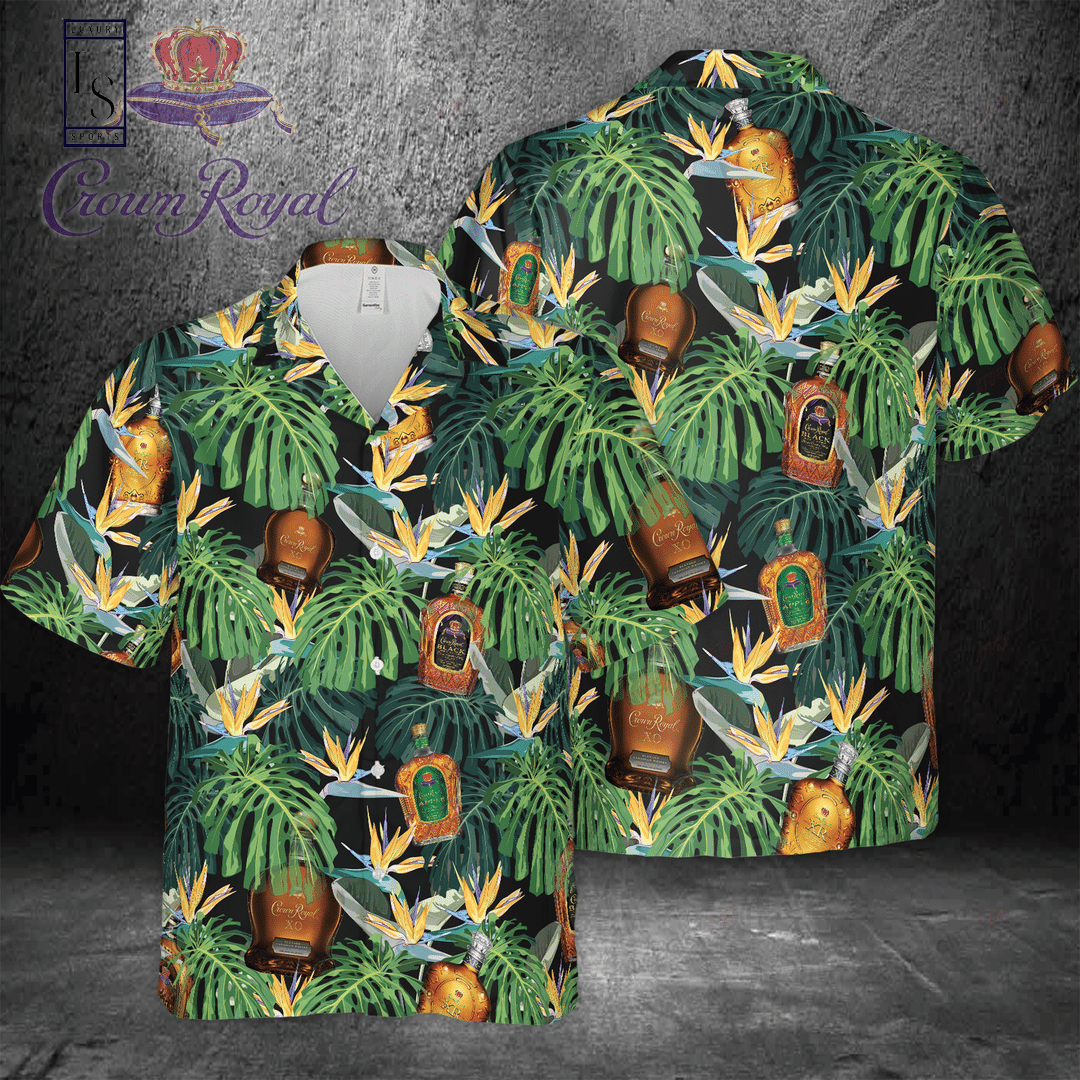 Crown Royal Tropical Hawaiian Shirt