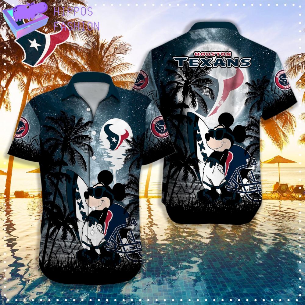 Houston Texans Mickey Hawaiian Shirt