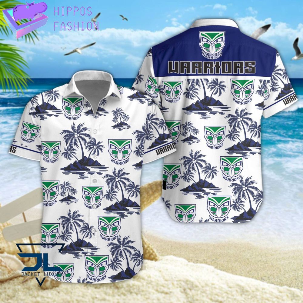 NRL New Zealand Warriors Hawaiian Shirt D