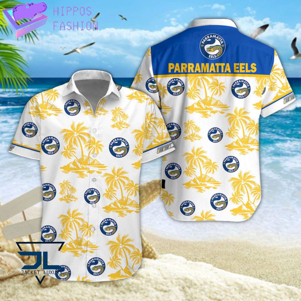 NRL Parramatta Eels Hawaiian Shirt D