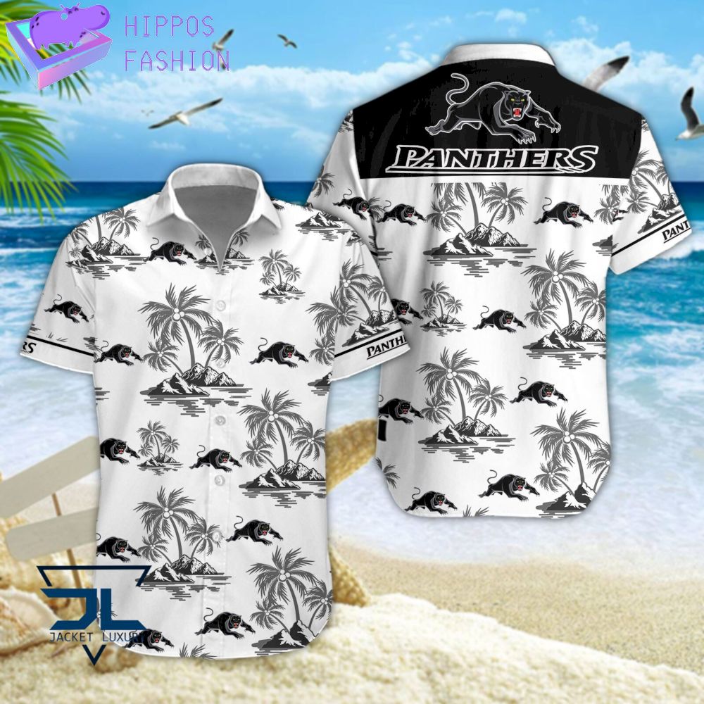 NRL Penrith Panthers Hawaiian Shirt D