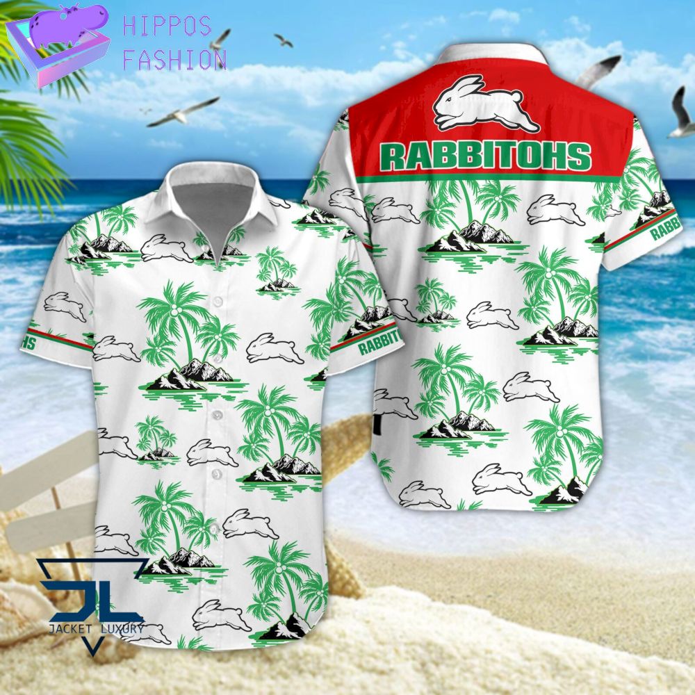NRL South Sydney Rabbitohs Hawaiian Shirt D