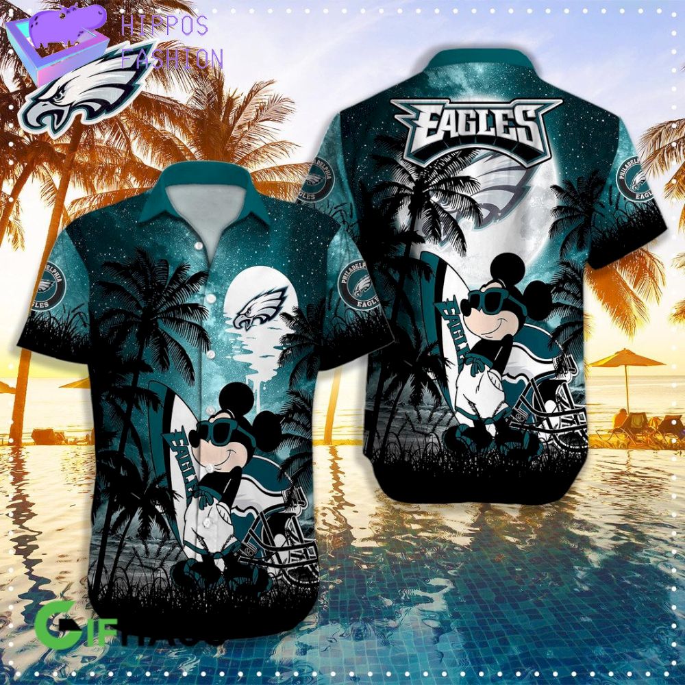 Philadelphia Eagles Mickey Hawaiian Shirt
