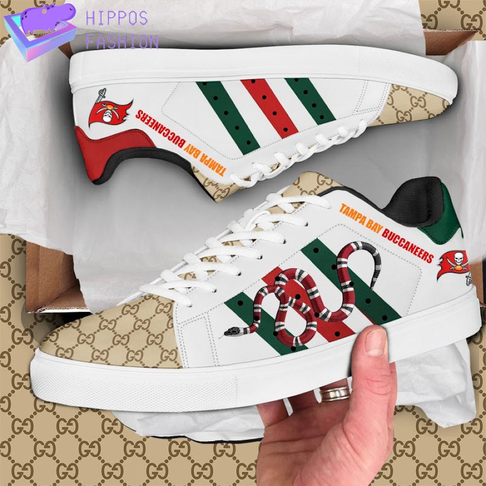 Tampa Bay Buccaneers Gucci Snake Luxury Stan smith shoes
