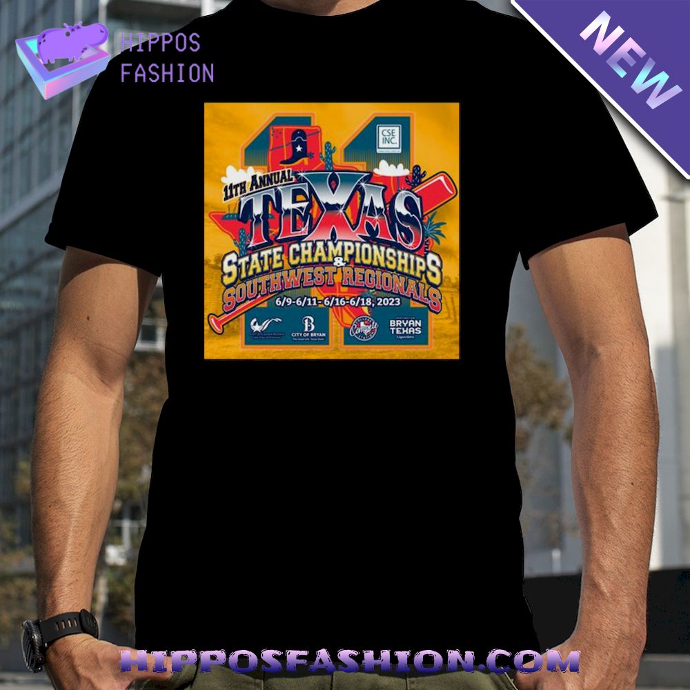 Th Annual Texas State Championships And Southwest Regionals Shirt
