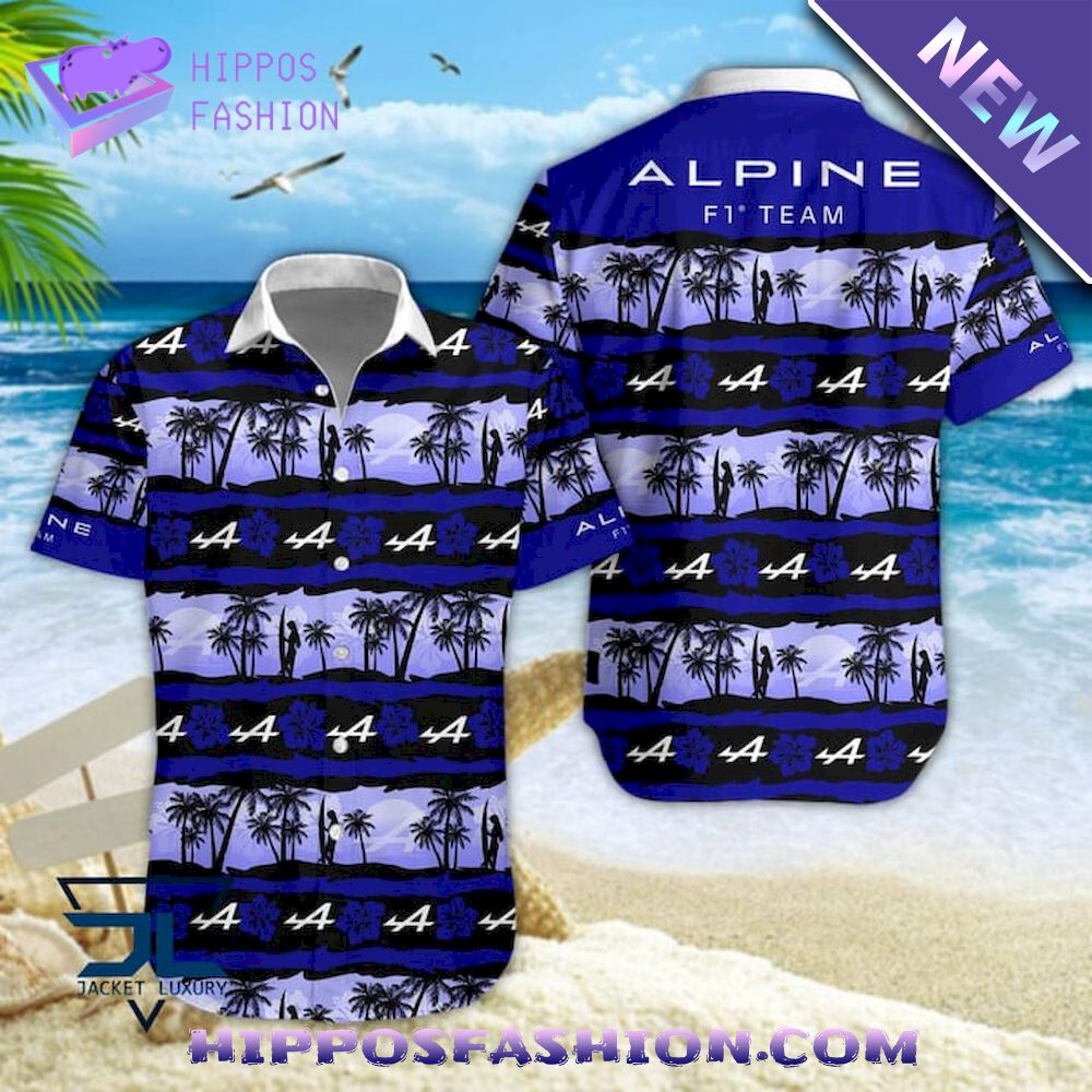 Alpine F Team Island Hawaiian Shirt