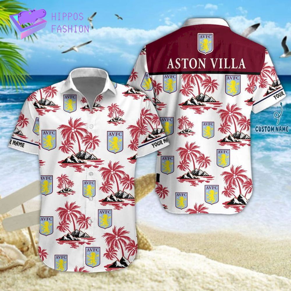Aston Villa FC Island Hawaiian Shirt