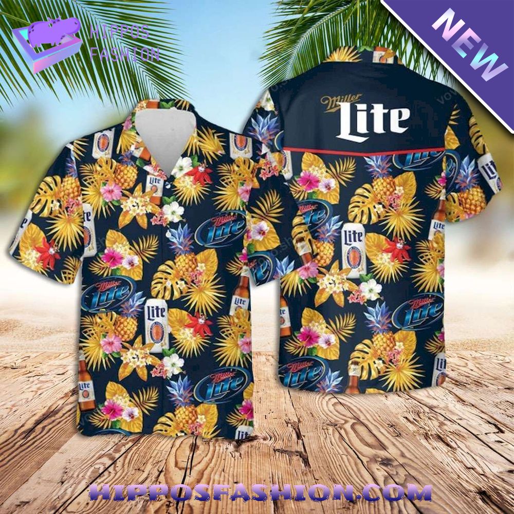 Beer Pineapple Hawaiian Shirt