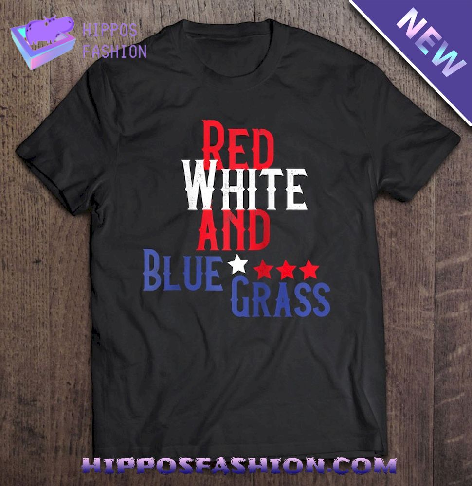 Bluegrass Music Th Of July Musician Gift Shirt