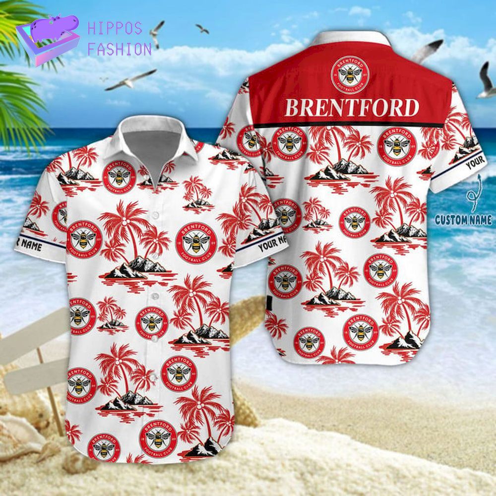 Brentford FC Island Hawaiian Shirt