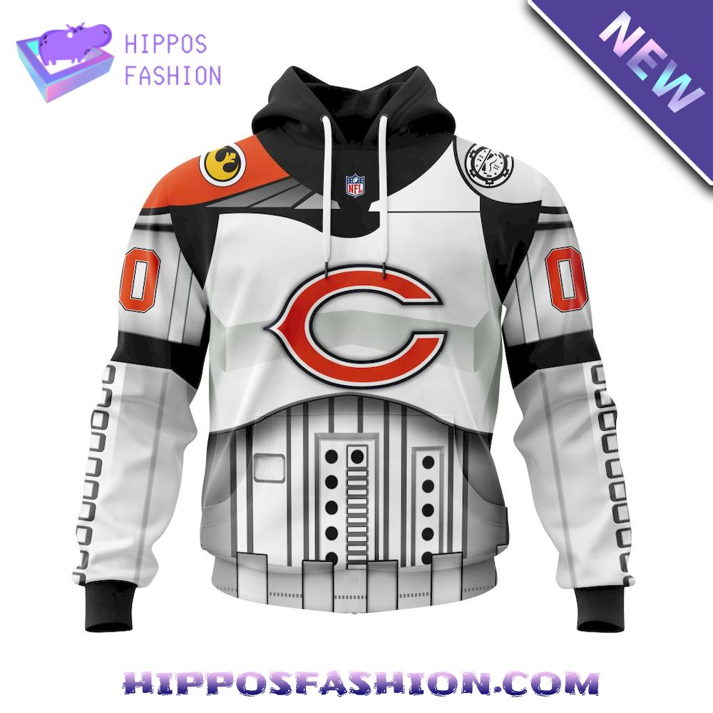Chicago Bears Star Wars May The th Be With You Personalized Hoodie D