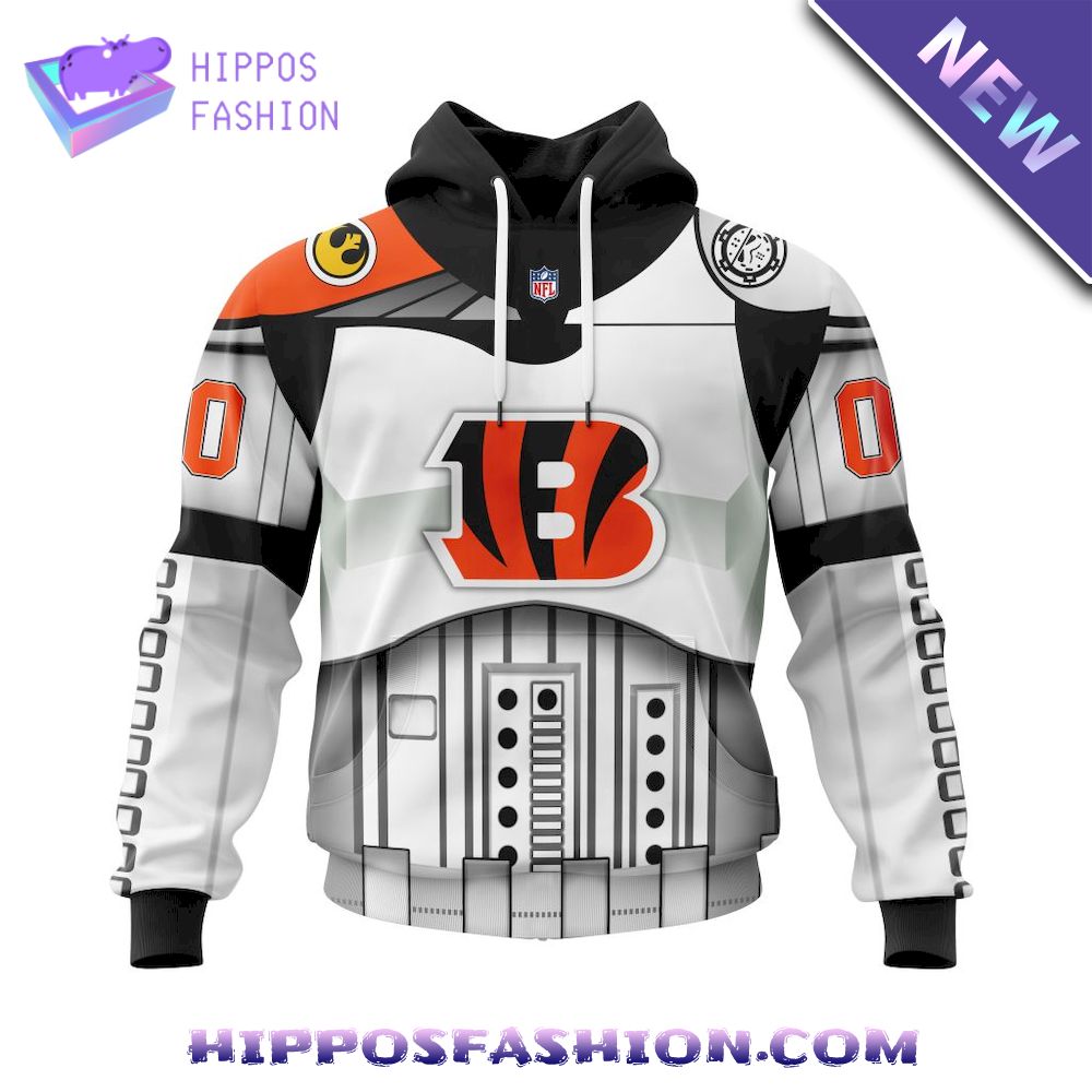 Cincinnati Bengals Star Wars May The th Be With You Personalized Hoodie D