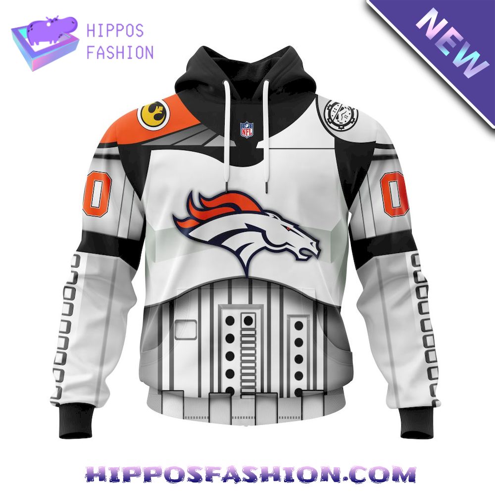 Denver Broncos Star Wars May The th Be With You Personalized Hoodie D