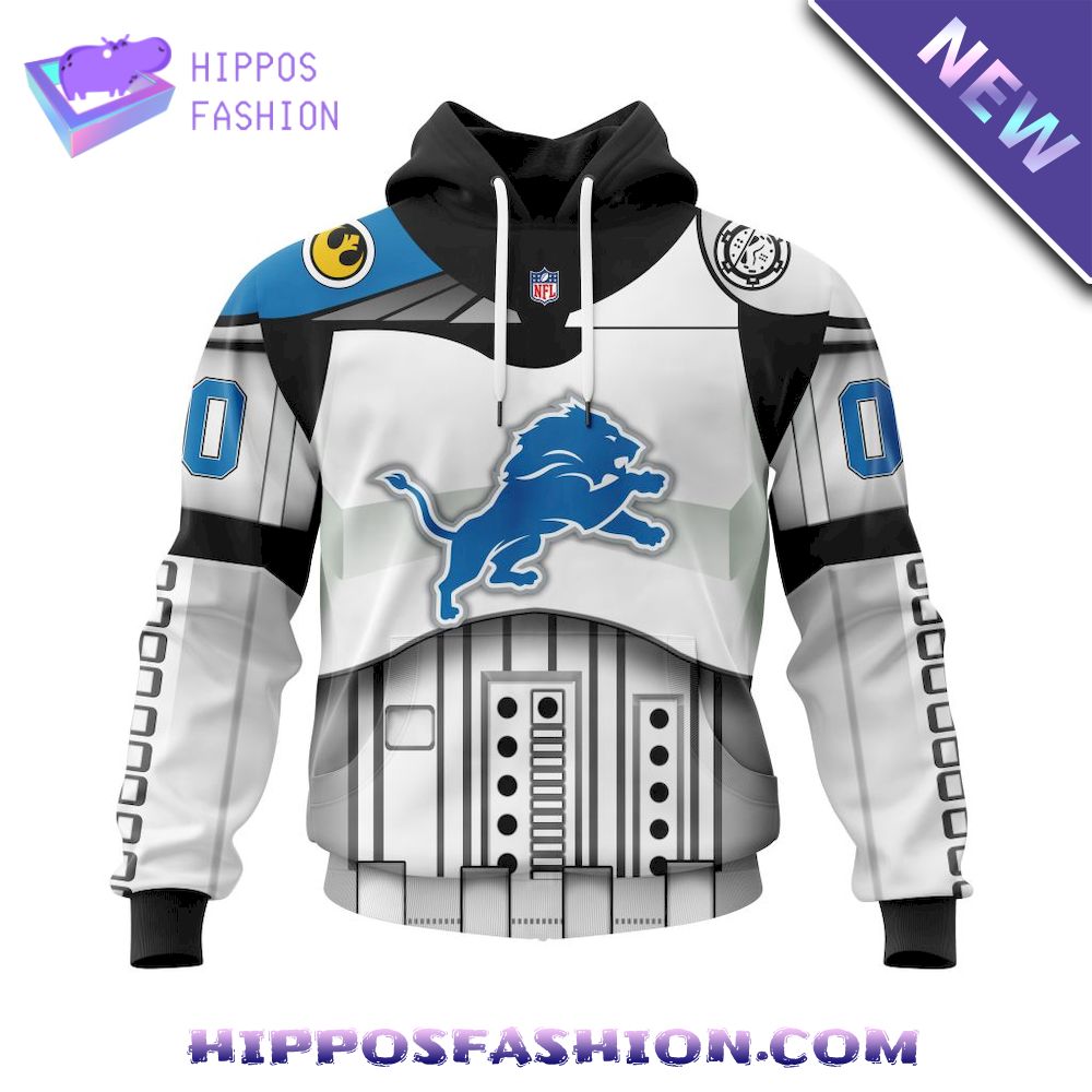 Detroit Lions Star Wars May The th Be With You Personalized Hoodie D