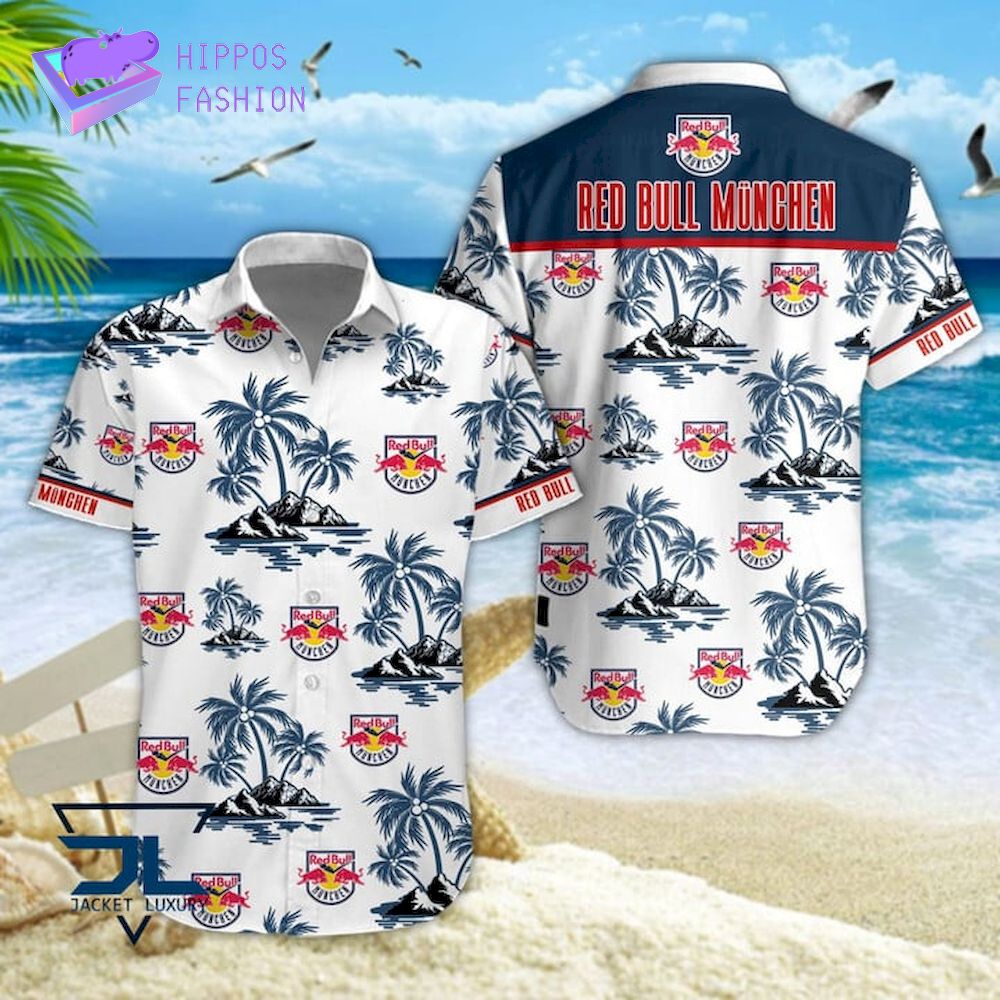 EHC Red Bull Munchen Island Hawaiian Shirt