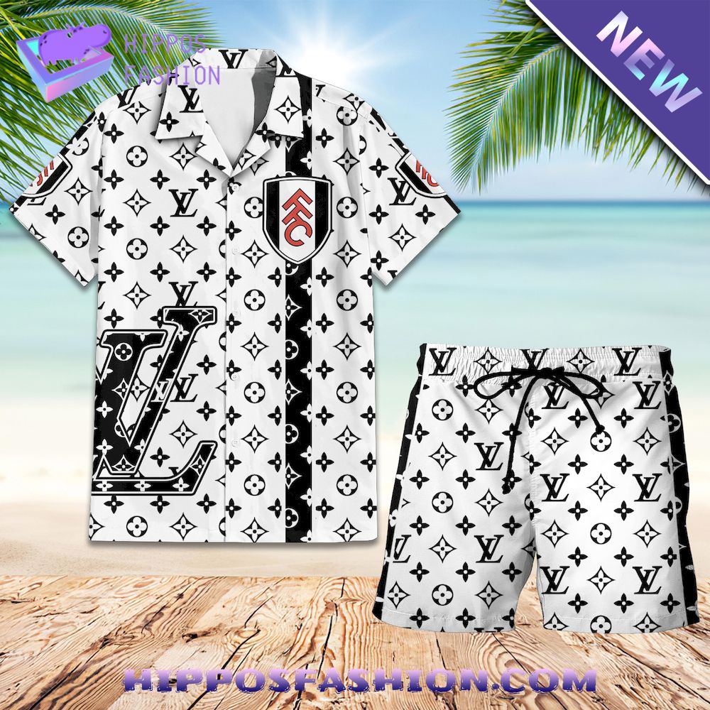 Fulham FC Louis Vuitton Hawaiian Shirt And Shorts