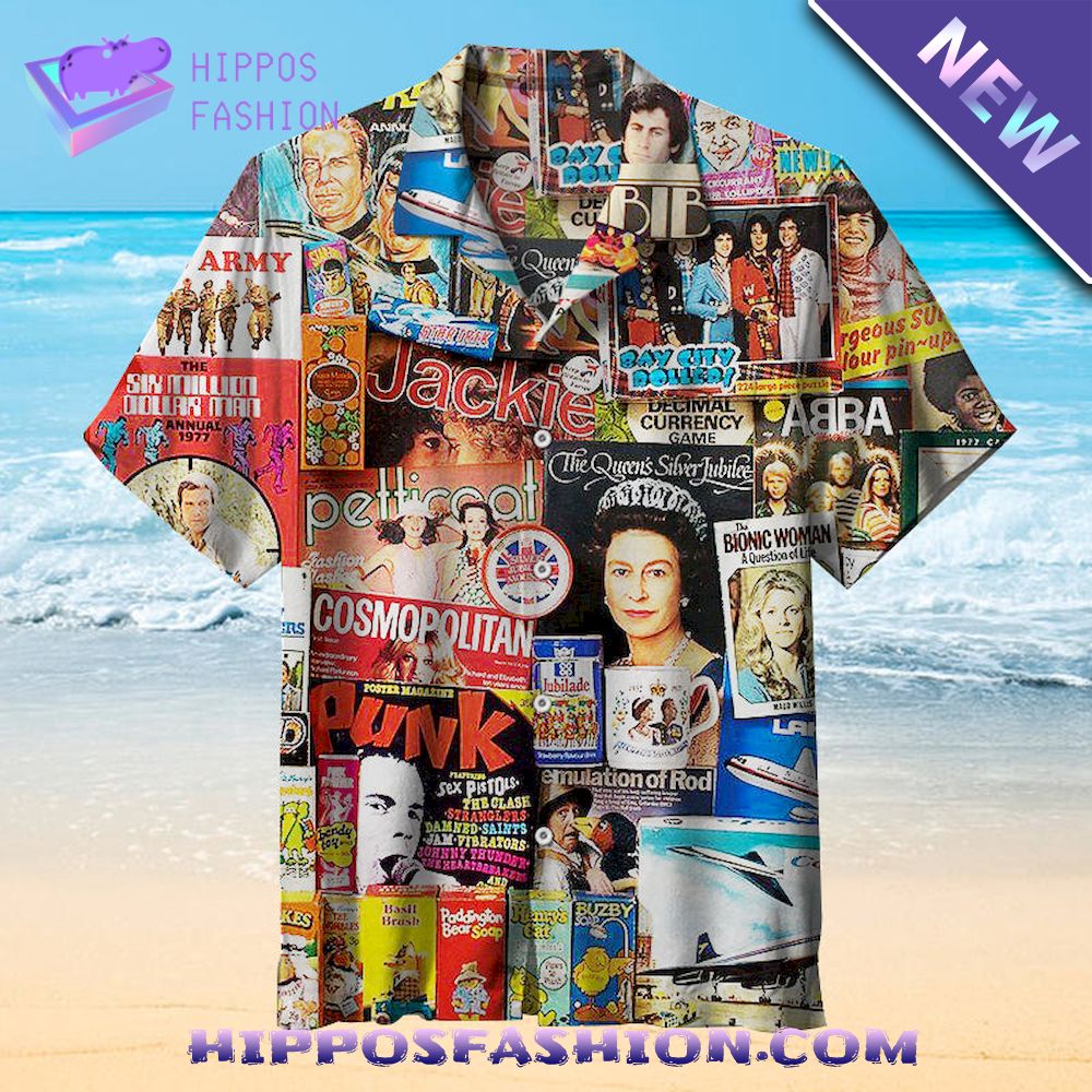 Indulge Your Nostalgia Hawaiian Shirt D