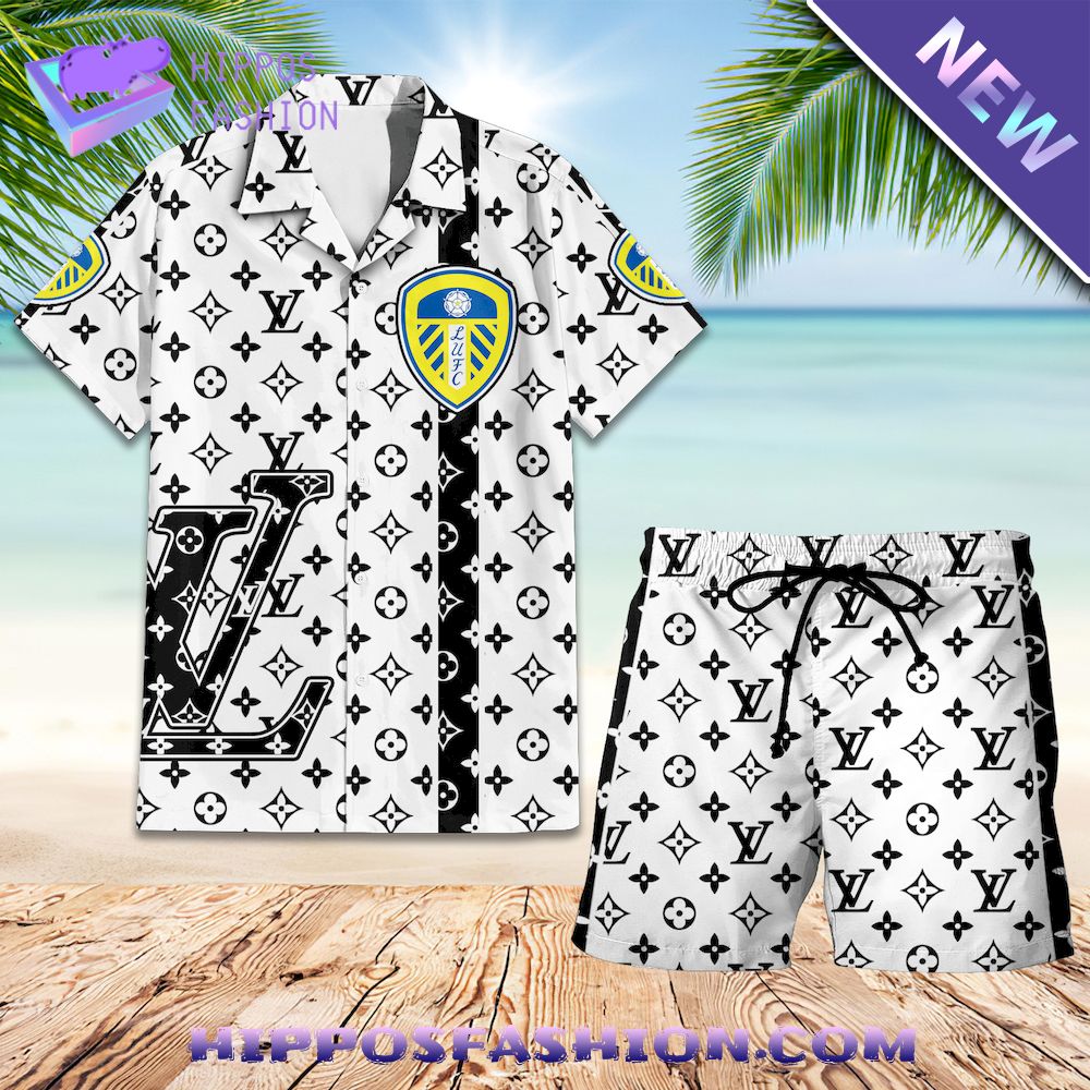 Leeds Louis Vuitton Hawaiian Shirt And Shorts