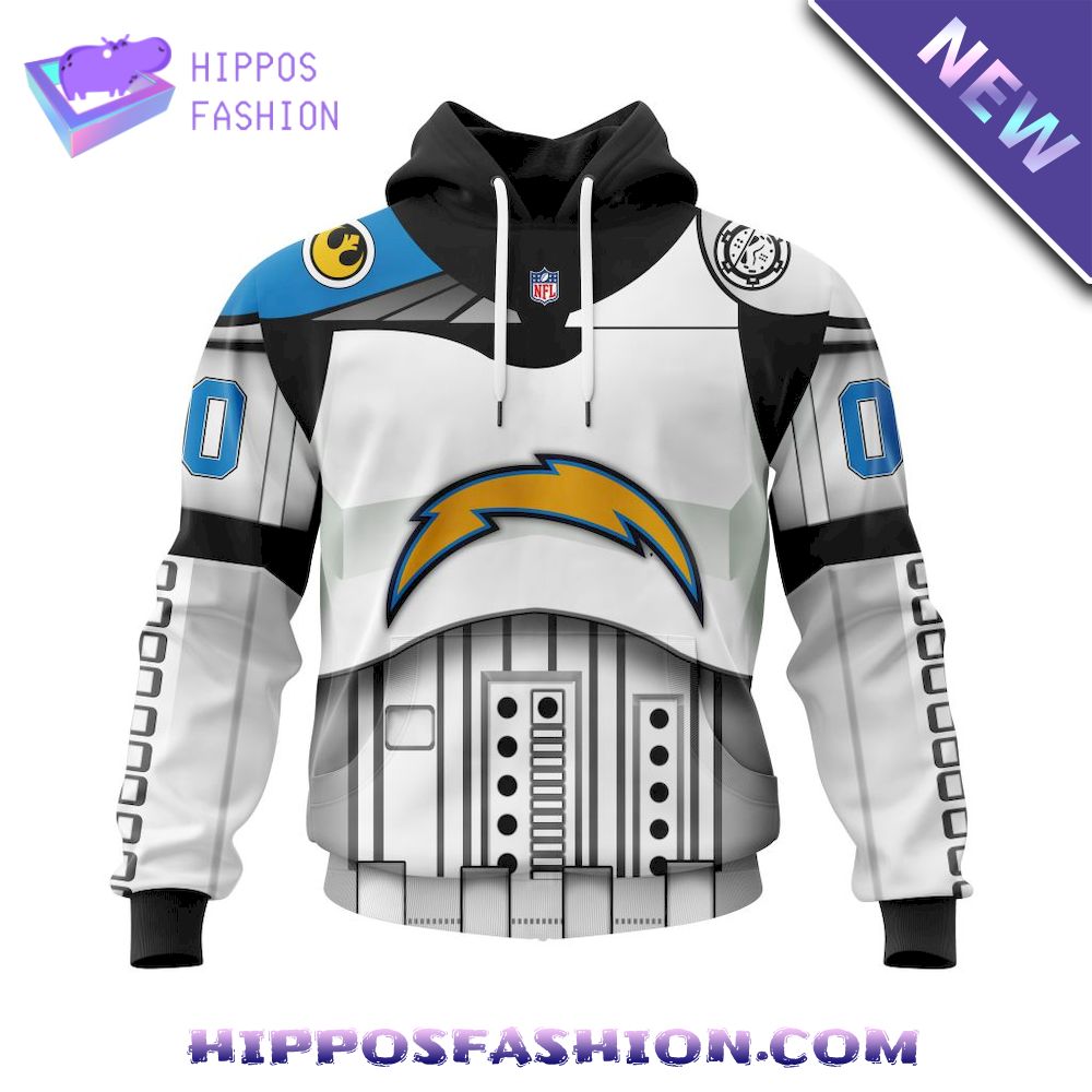 Los Angeles Chargers Star Wars May The th Be With You Personalized Hoodie D