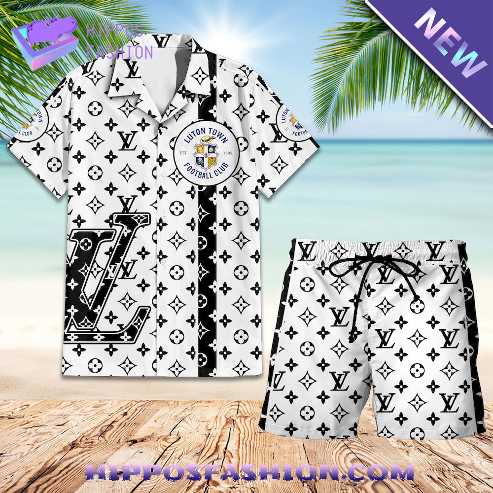 Luton Town Louis Vuitton Hawaiian Shirt And Shorts