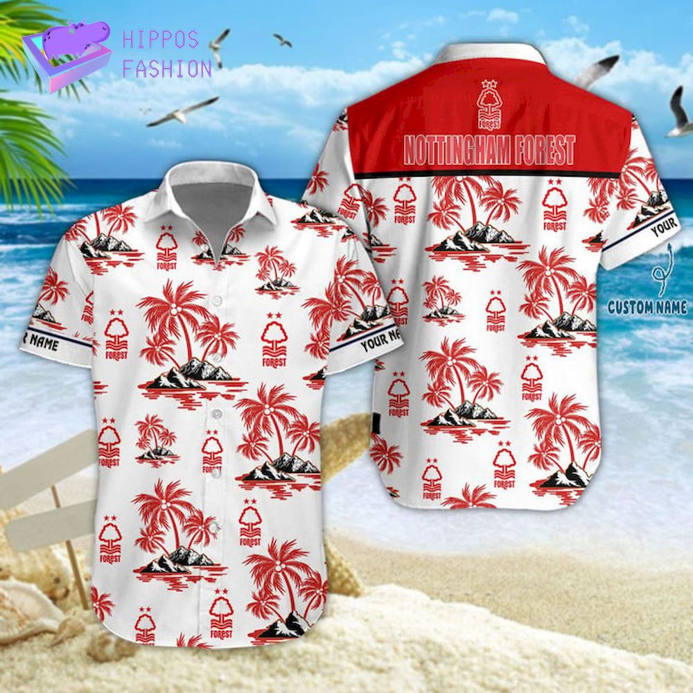 Nottingham Forest FC Island Hawaiian Shirt
