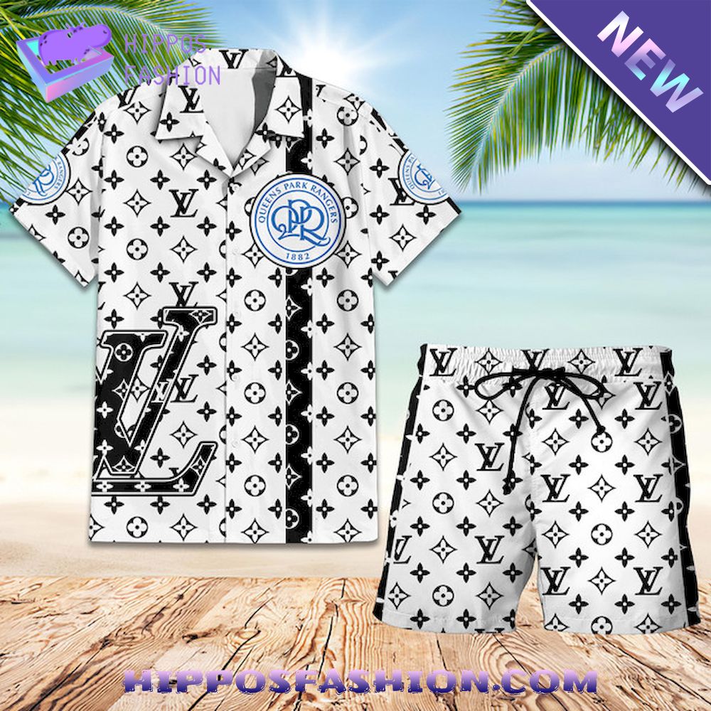 Queens Park Rangers Louis Vuitton Hawaiian shirt and shorts