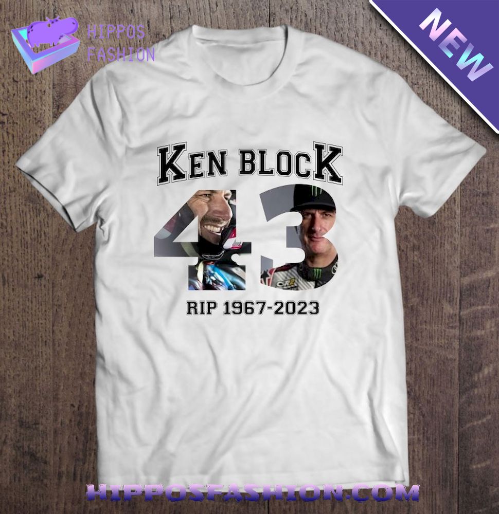Rip Ken Block Racing Legend Rally Driver Shirt