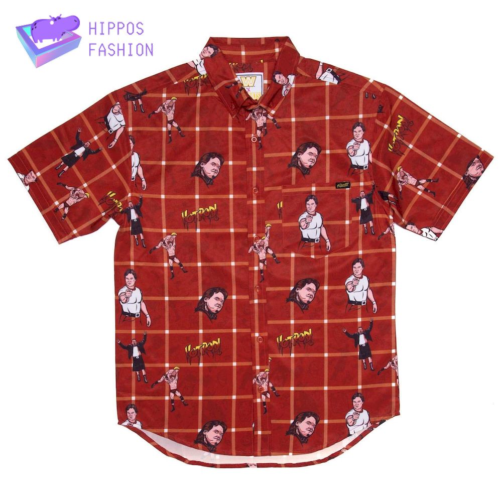 Rowdy Roddy Piper Kunuflex Hawaiian Shirt