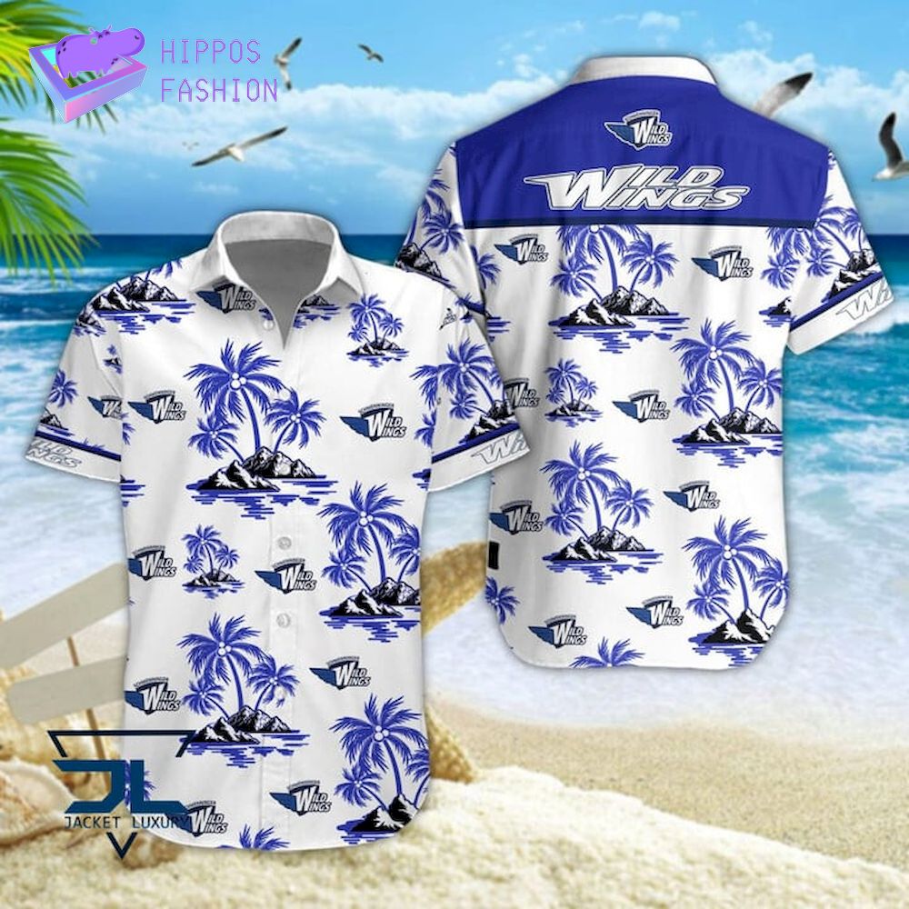 Schwenninger Wild Wings Island Hawaiian Shirt