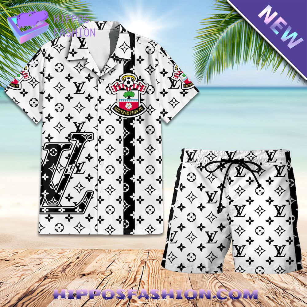 Southampton Louis Vuitton Hawaiian shirt and shorts