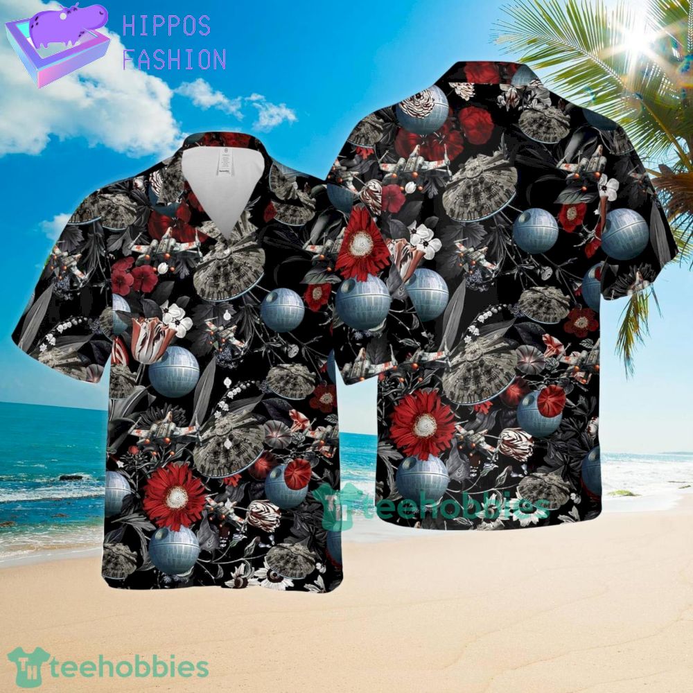Star Wars Flower Hawaii Style Hawaiian Shirt And Shorts