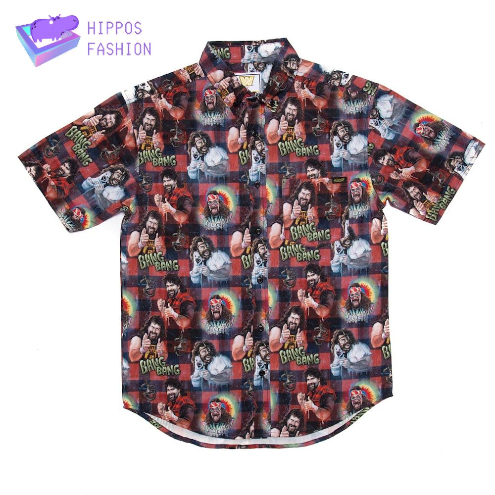 The Many Faces of Mick Foley Kunuflex Hawaiian Shirt