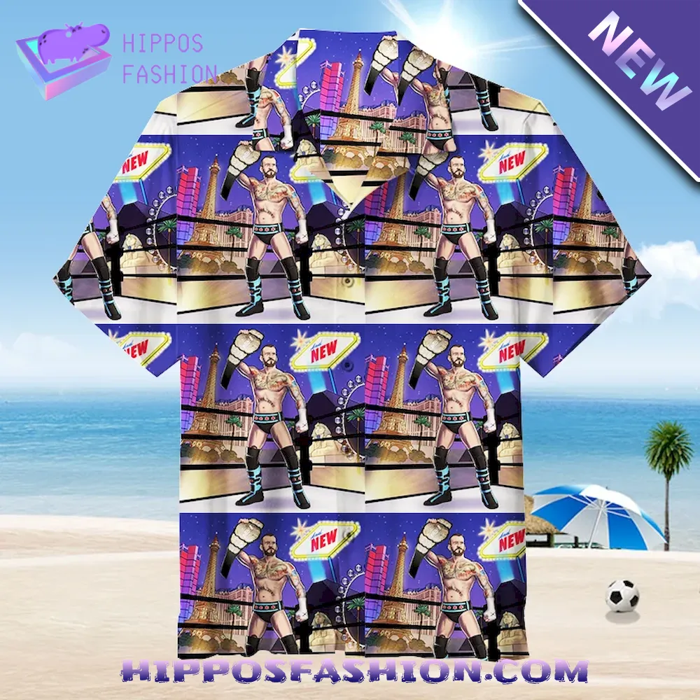 WWE CM Punk Hawaiian Shirt