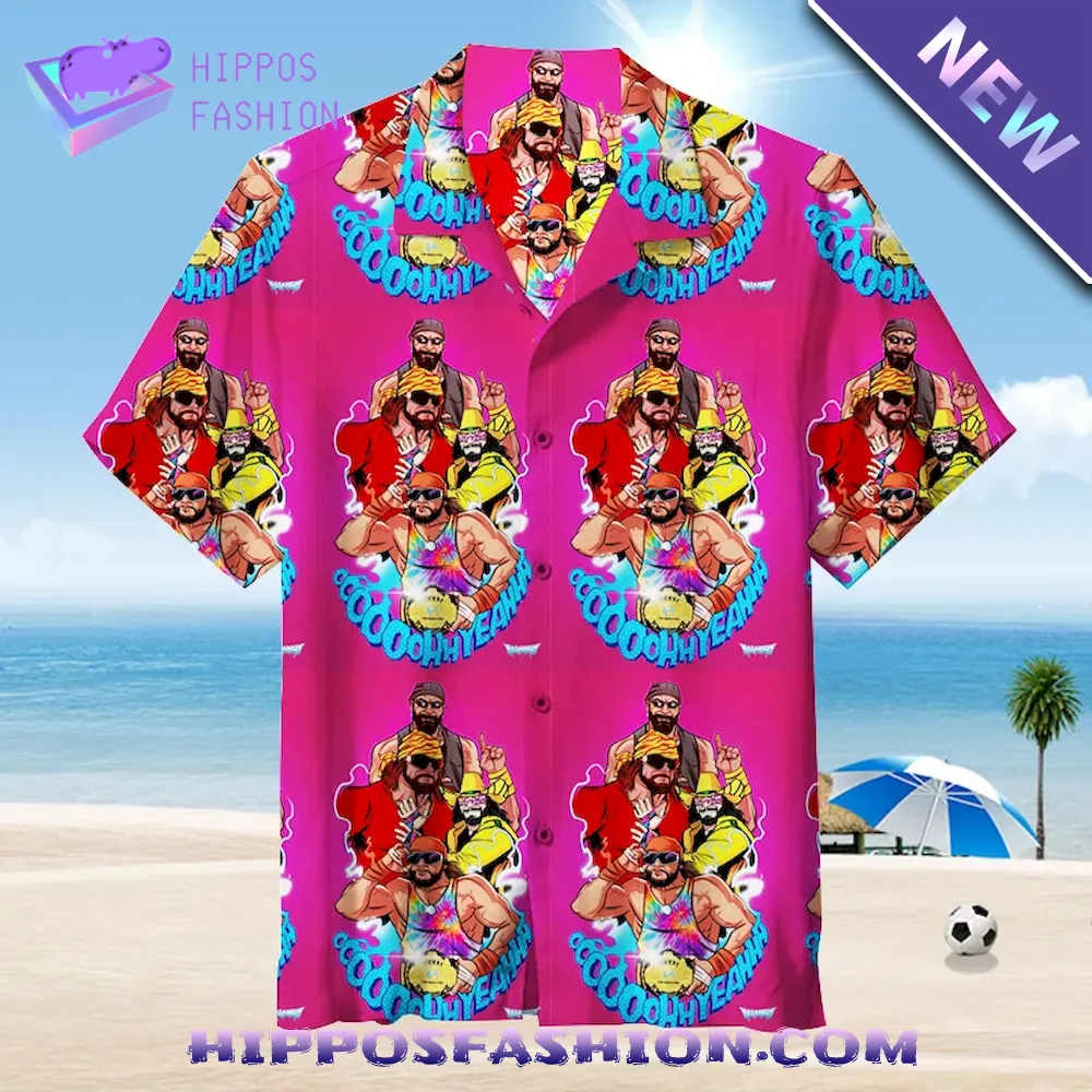 WWE Oh Yeah Hawaiian Shirt