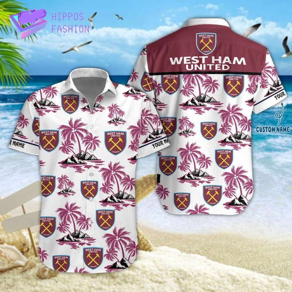 West Ham United FC Island Hawaiian Shirt