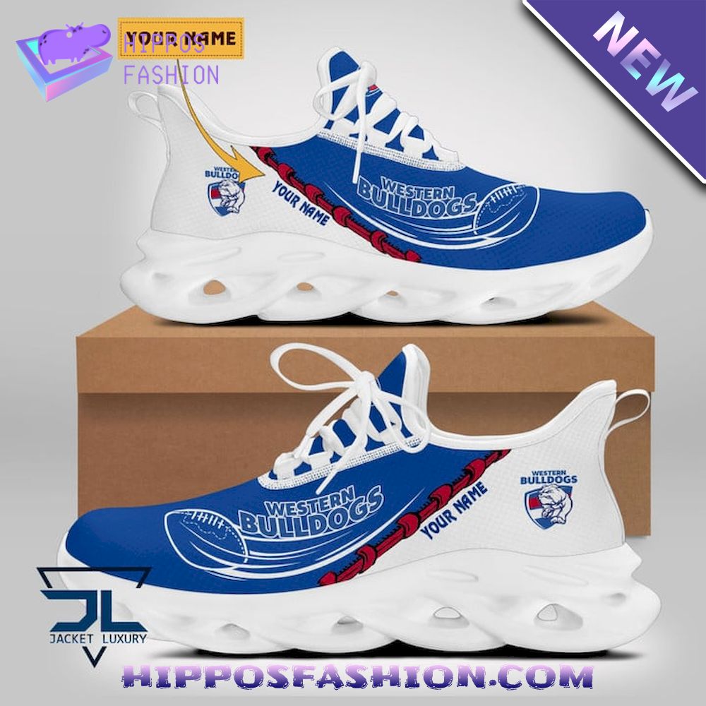 Western Bulldogs AFL Personalized Max Soul Shoes