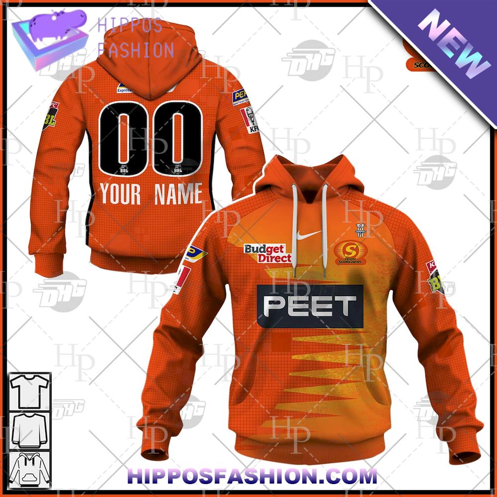BBL Perth Scorchers Personalized Hoodie