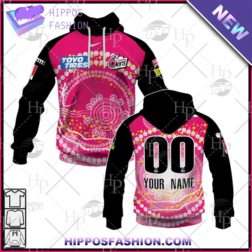 BBL Sydney Sixers Personalized Hoodie