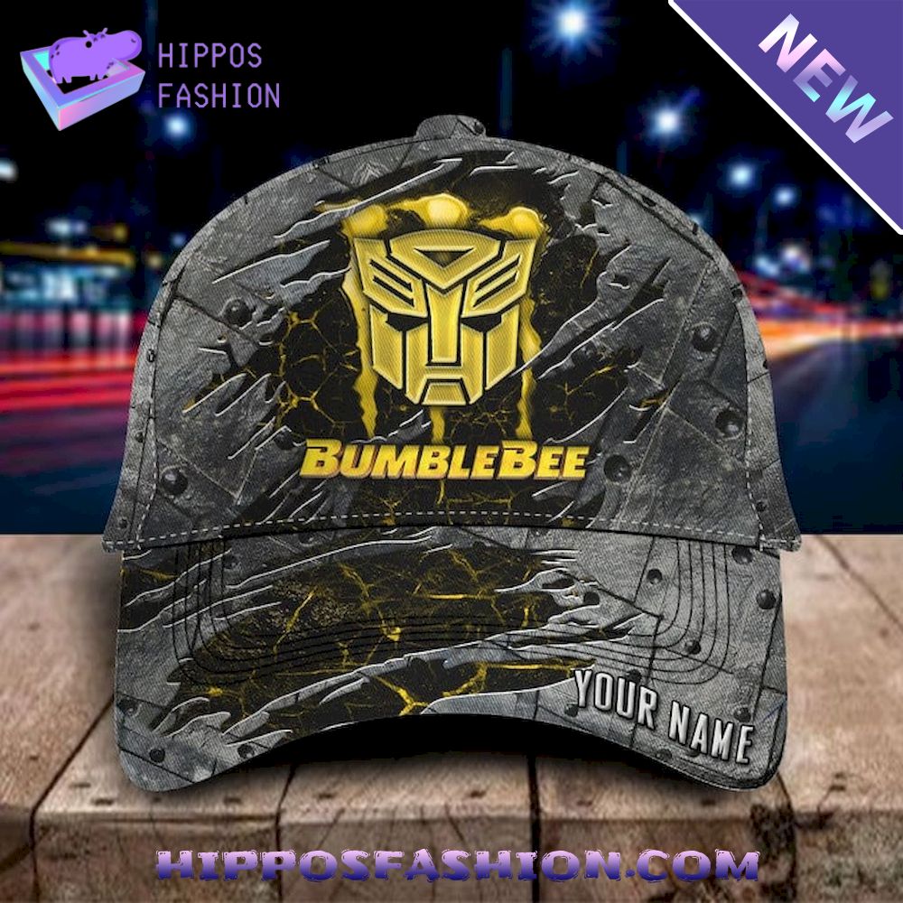 Bumblebee Monster Car Personalized Classic Cap