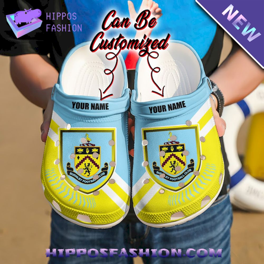 Burnley FC Personalized Crocband Crocs Shoes