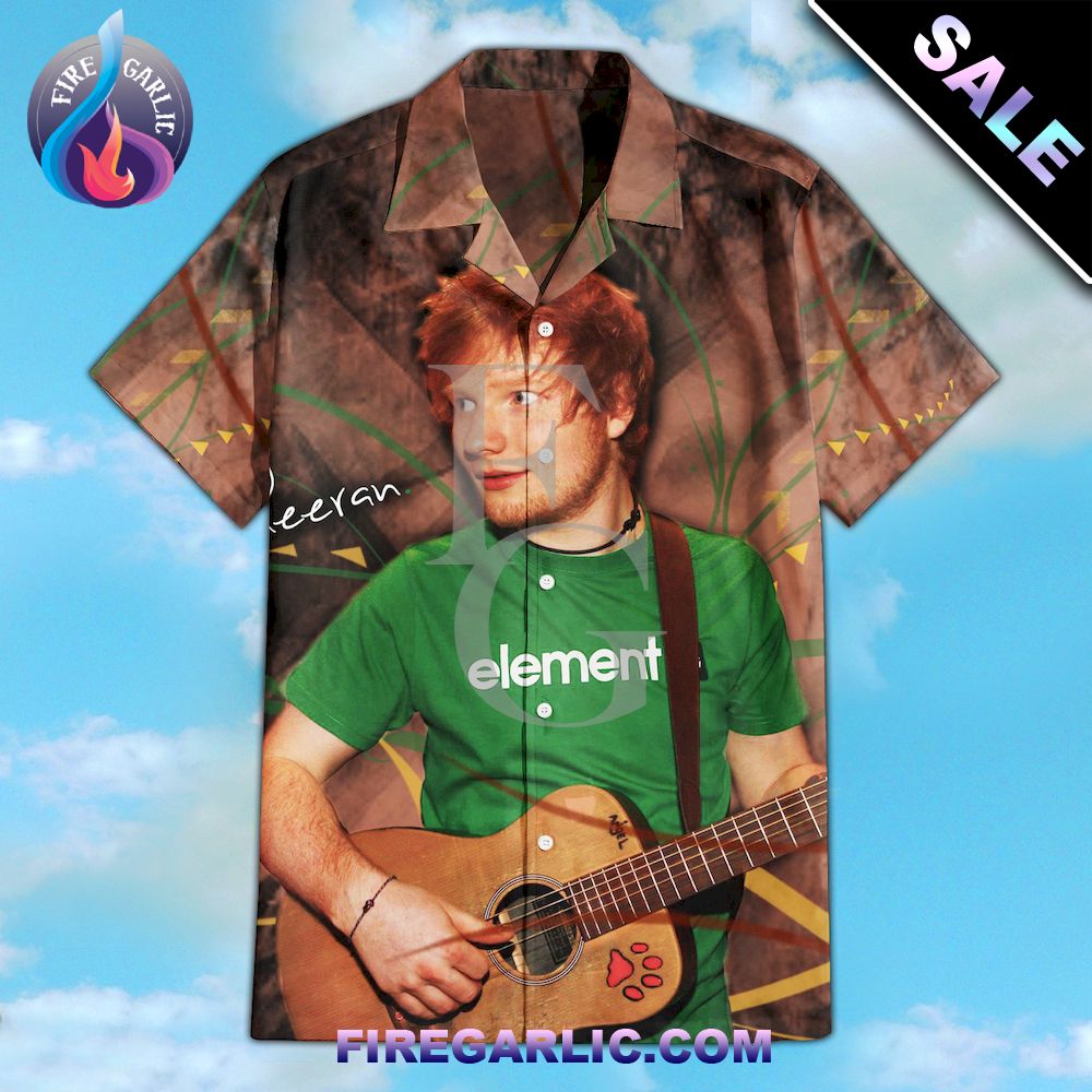 Ed Sheeran Hawaiian shirt D