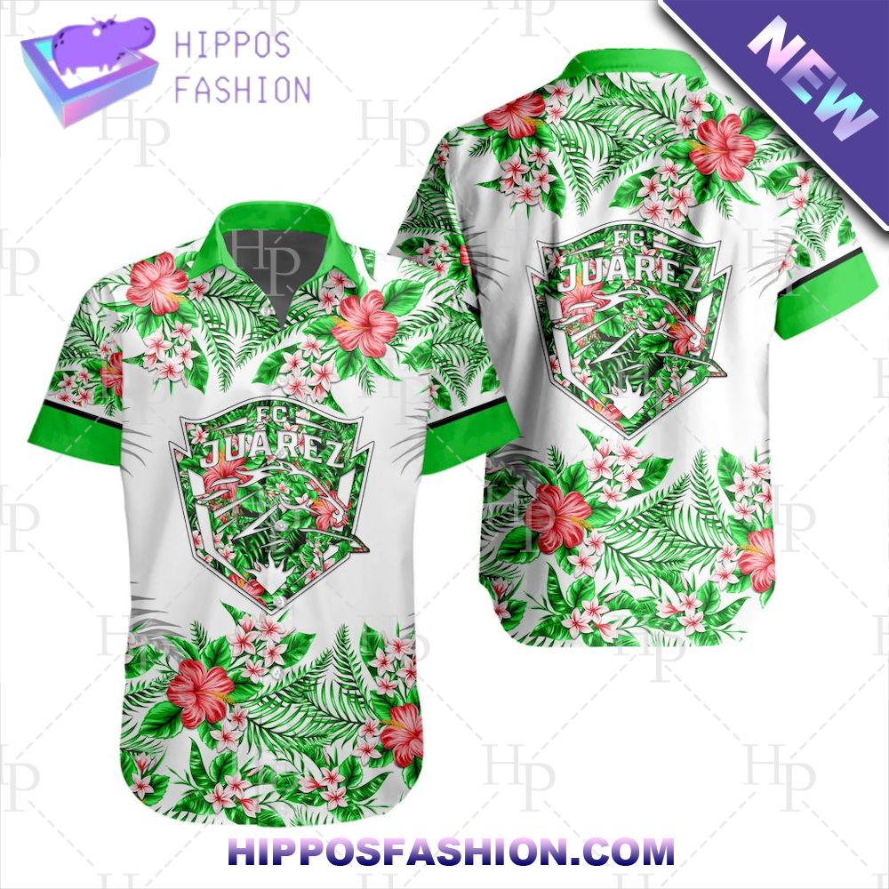 FC Juarez Liga MX Aloha Hawaiian Shirt