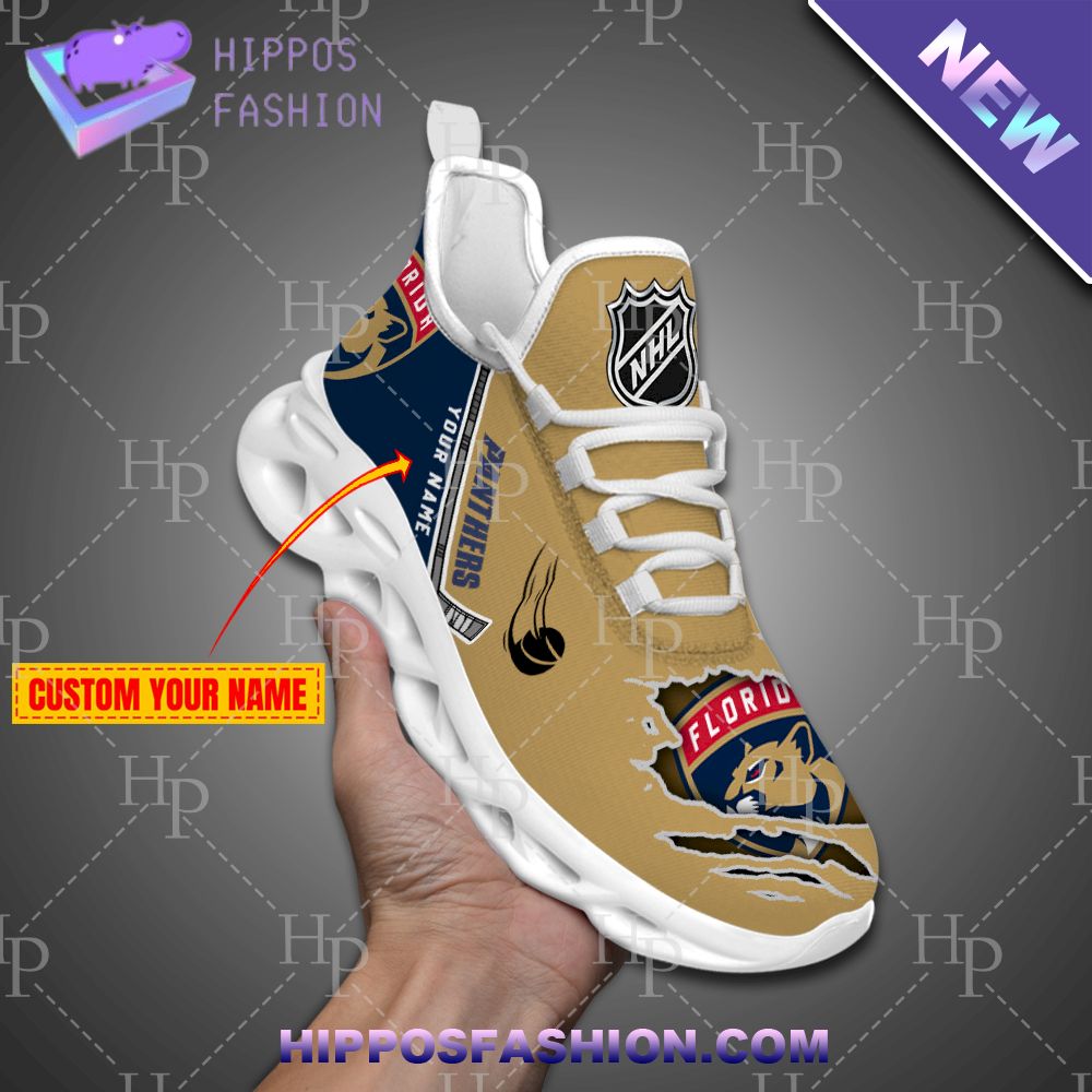 Florida Panthers NHL Personalized Max Soul Shoes