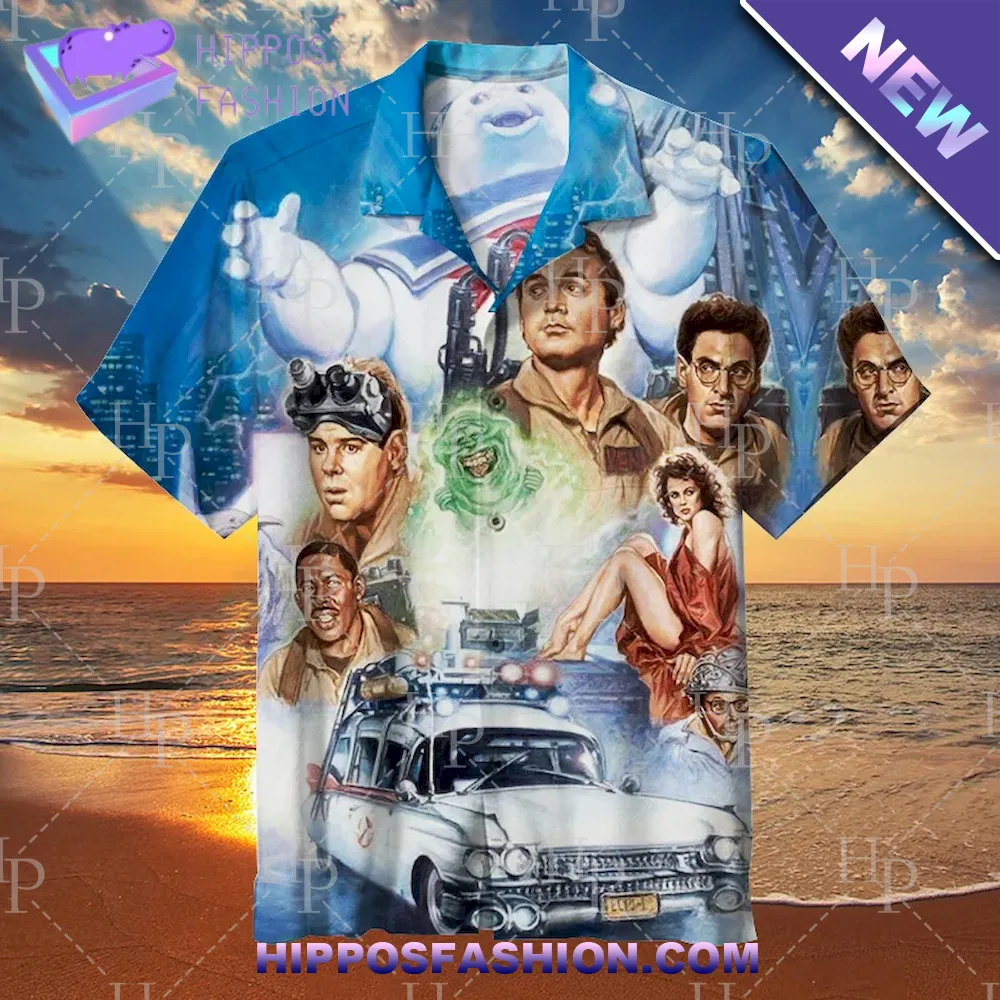 Ghostbusters Unisex Hawaiian Shirt
