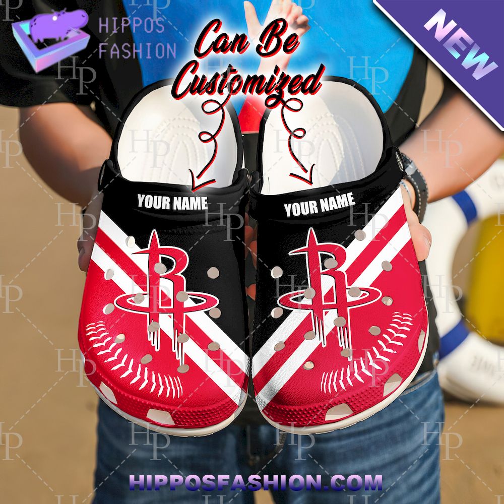 Houston Rockets Basketball Personalized Crocs Clogs shoes