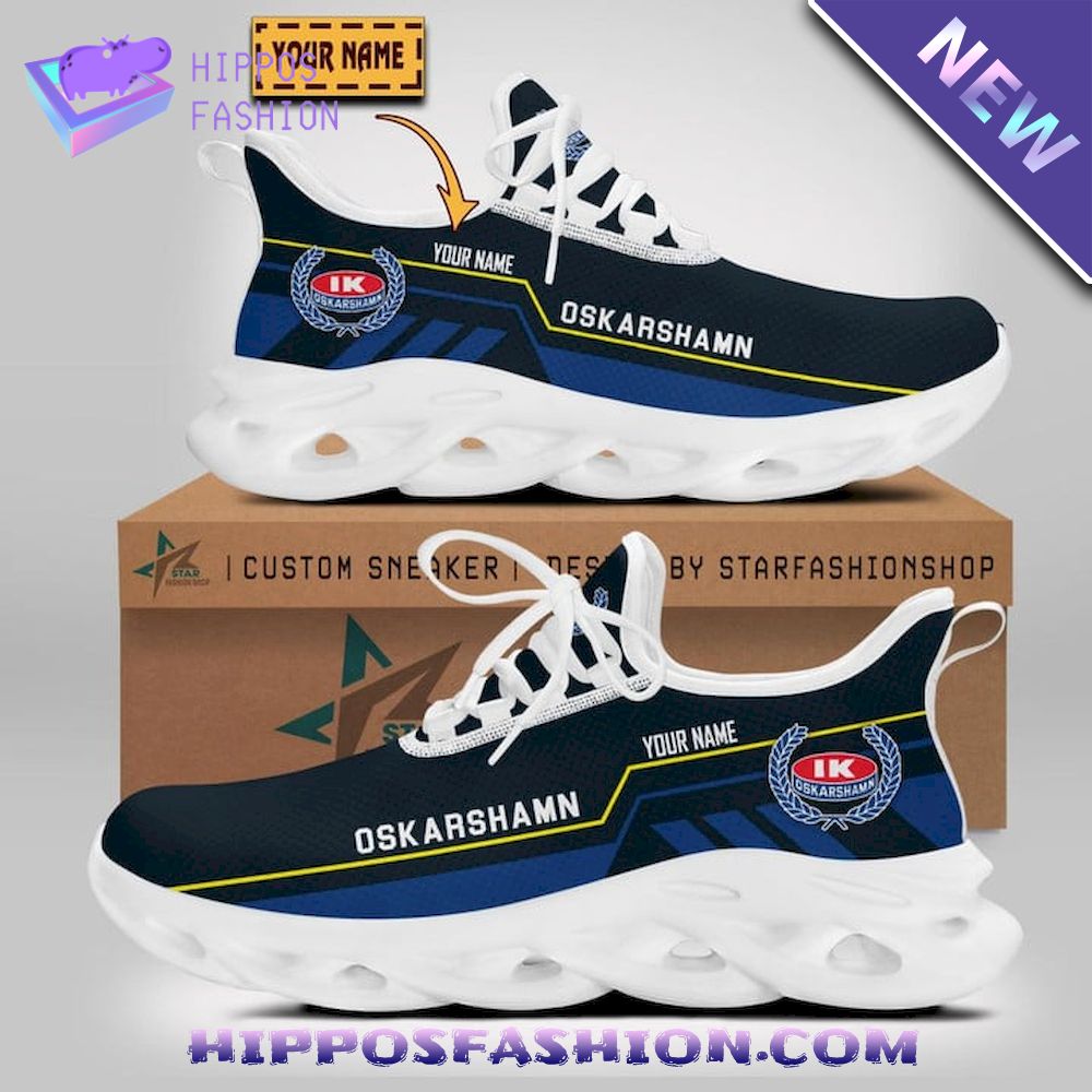 IK Oskarshamn Custom Name Max Soul Shoes Sneakers
