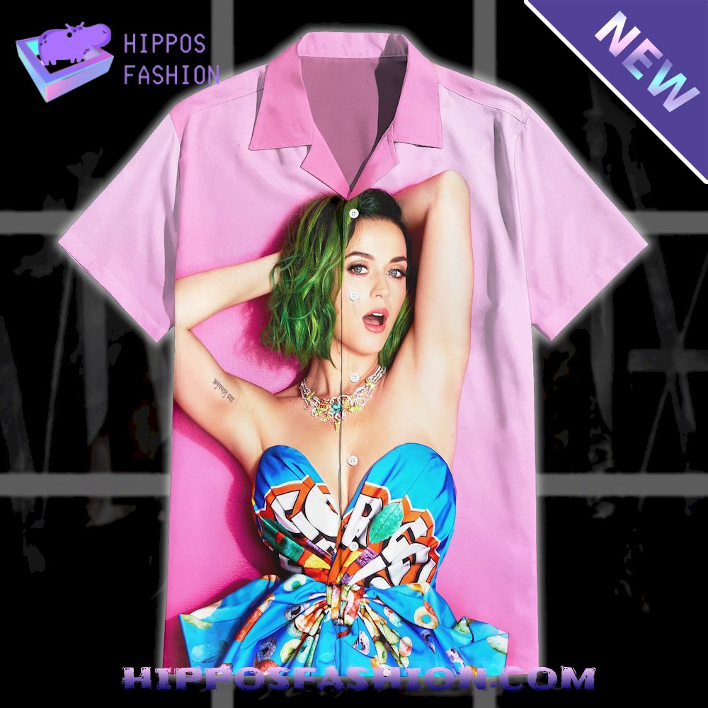 Katy Perry Hawaiian shirt D