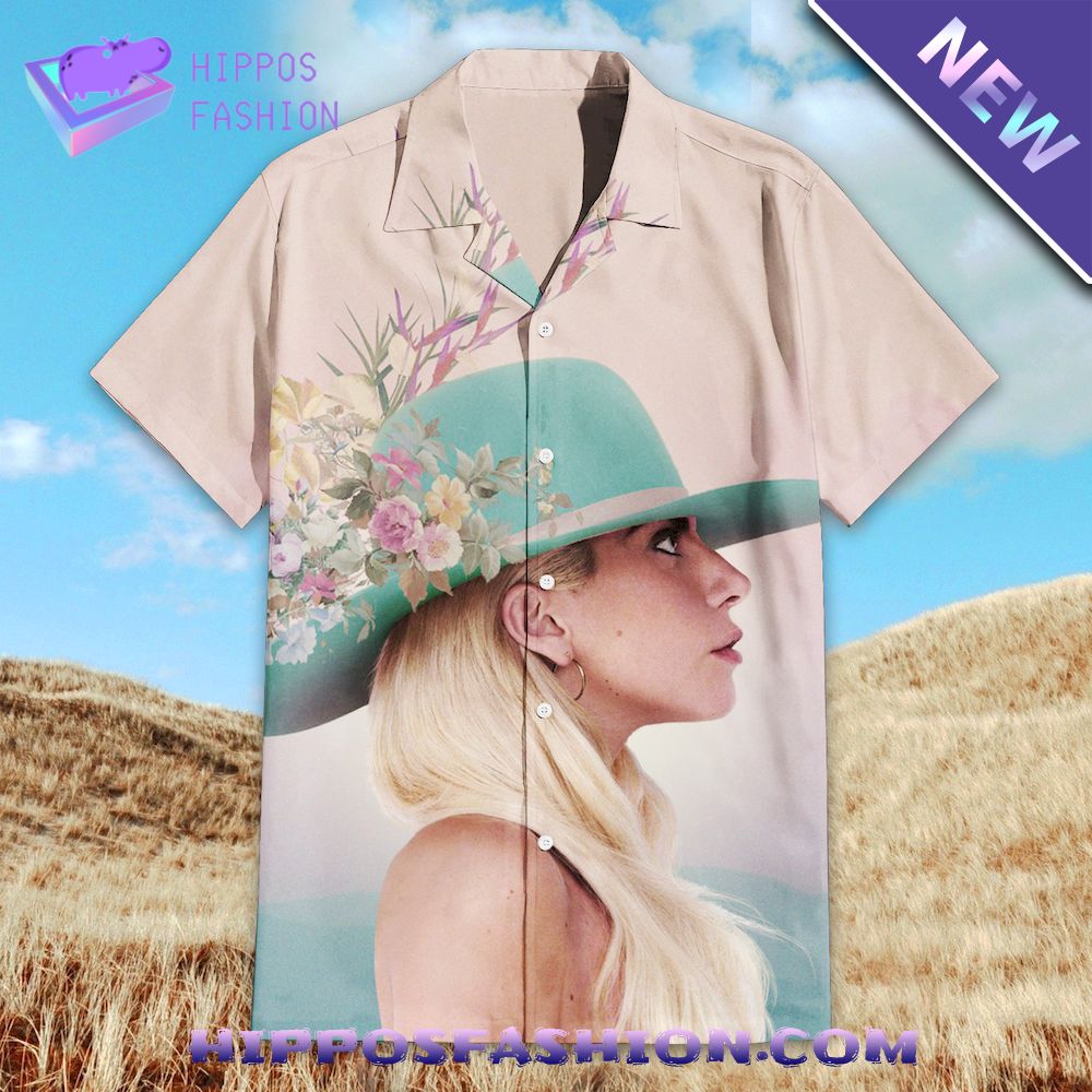Lady Gaga Hawaiian shirt D